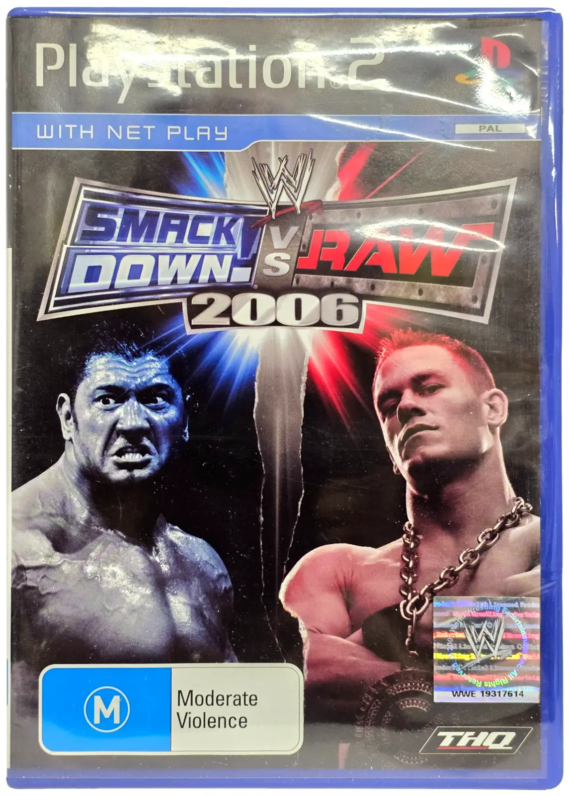 Smackdown Vs Raw 2006 Ps2 Pal *No Manual* (Preowned) 1