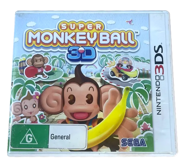 Super Monkey Ball 3D Nintendo 3Ds 2Ds Game (Pre-Owned) 1