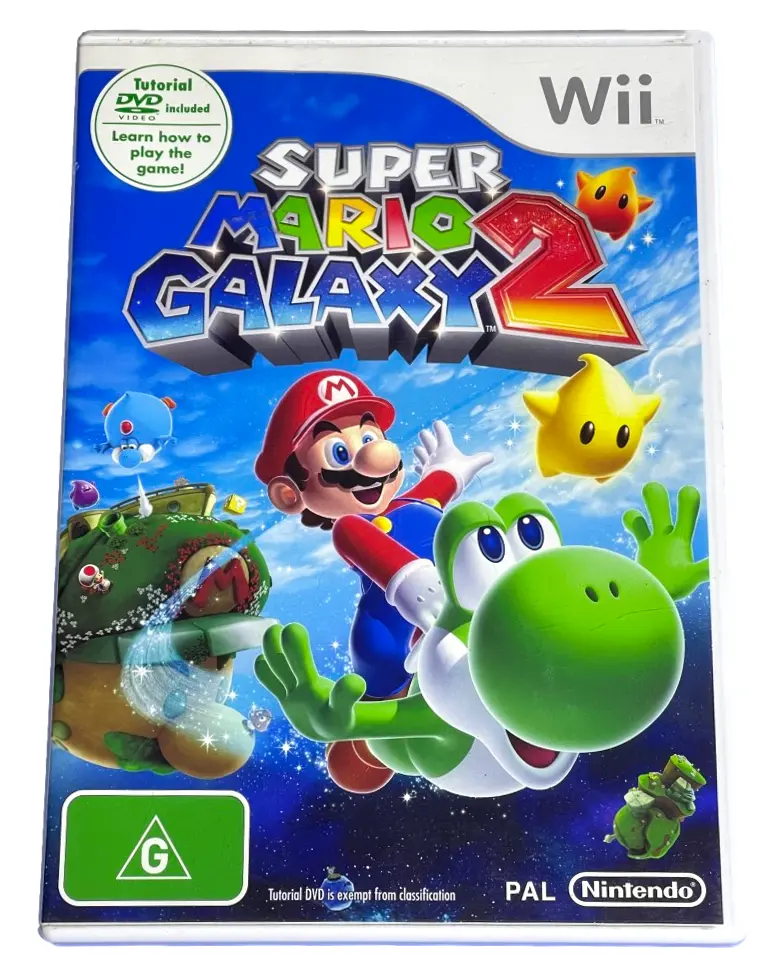 Super Mario Galaxy 2 Nintendo Wii Pal *Complete* (Pre-Owned) 1