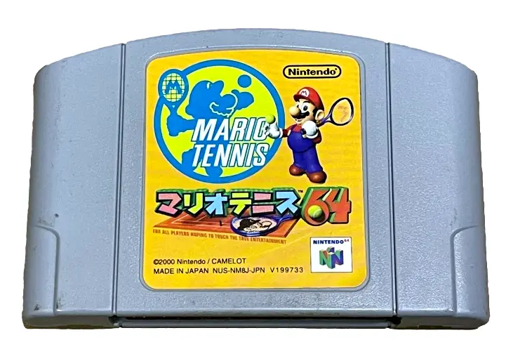 Mario Tennis Nintendo 64 N64 Ntsc Japanese (Preowned) 1