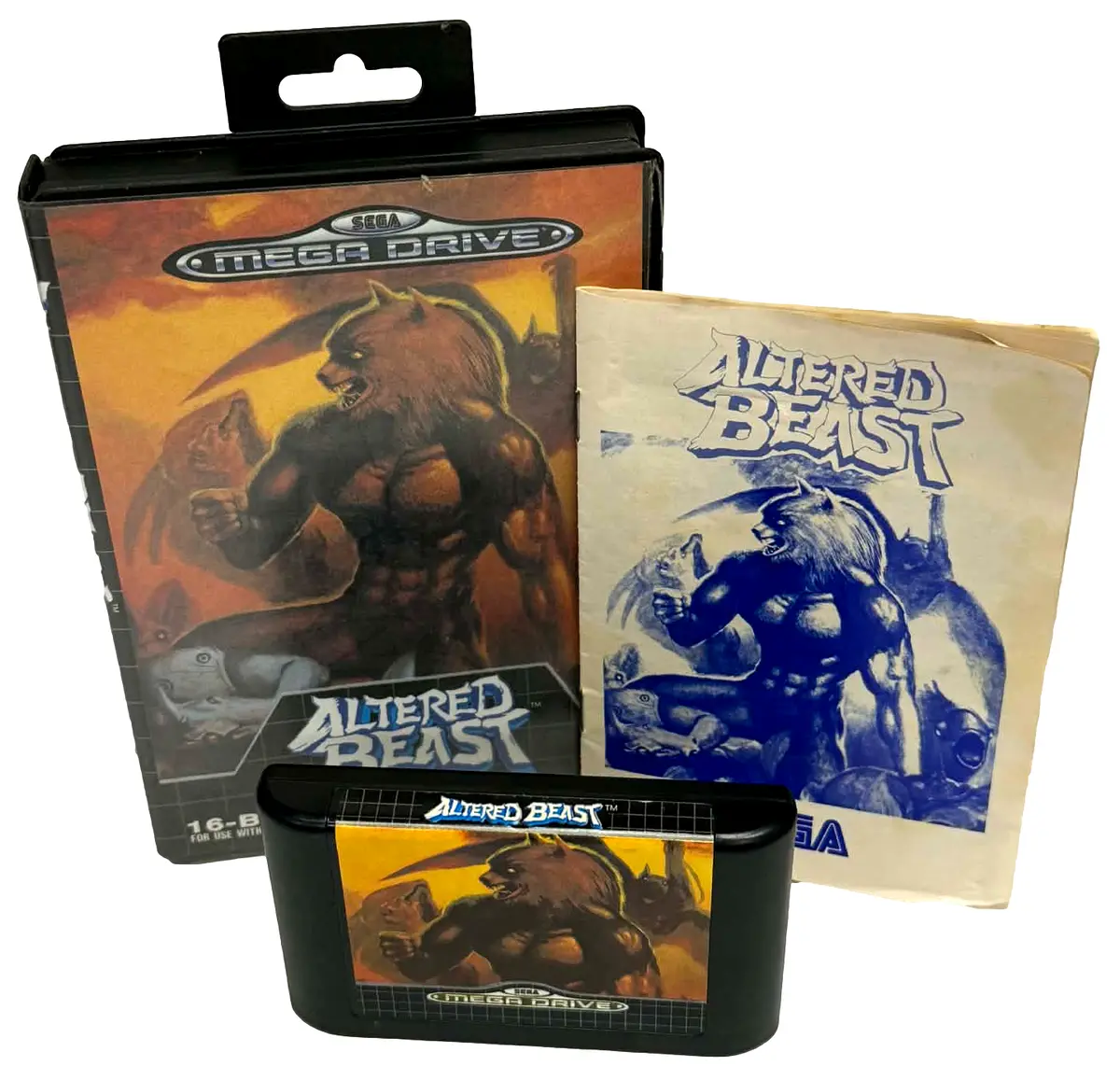 Altered Beast Sega Mega Drive Pal *Complete* (Preowned) 1