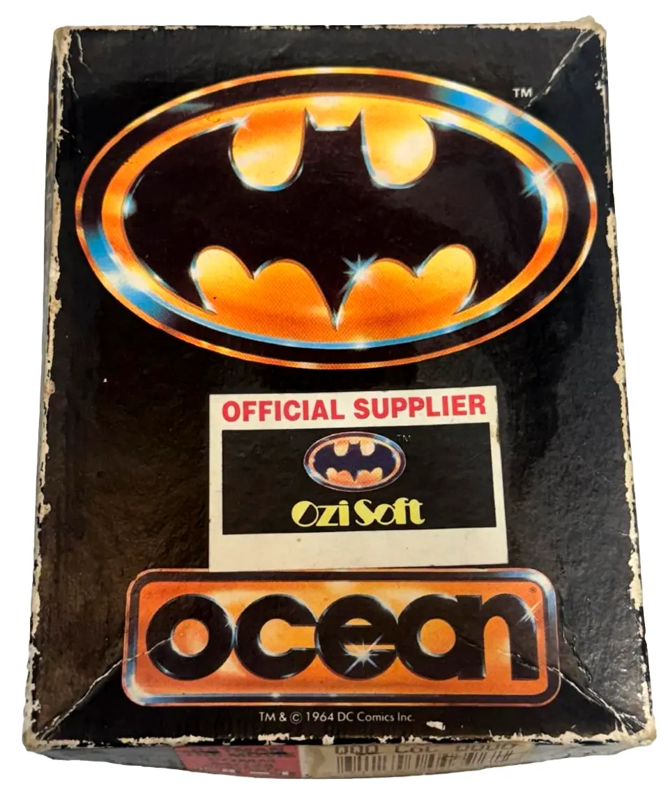 Batman Commodore 64 Cassette Boxed *Complete* 1