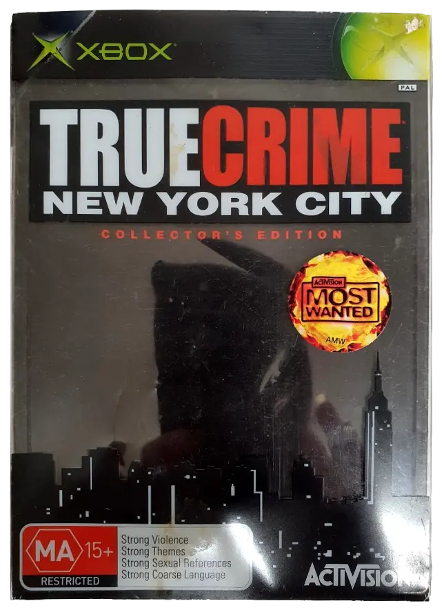 True Crime New York City Xbox Original Pal *Complete* Steelbook (Preowned) 1