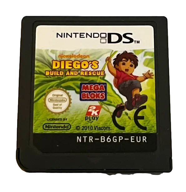 Diego's Build And Rescue Nintendo Ds 2Ds 3Ds Game *Cartridge Only* (Pre-Owned) 1
