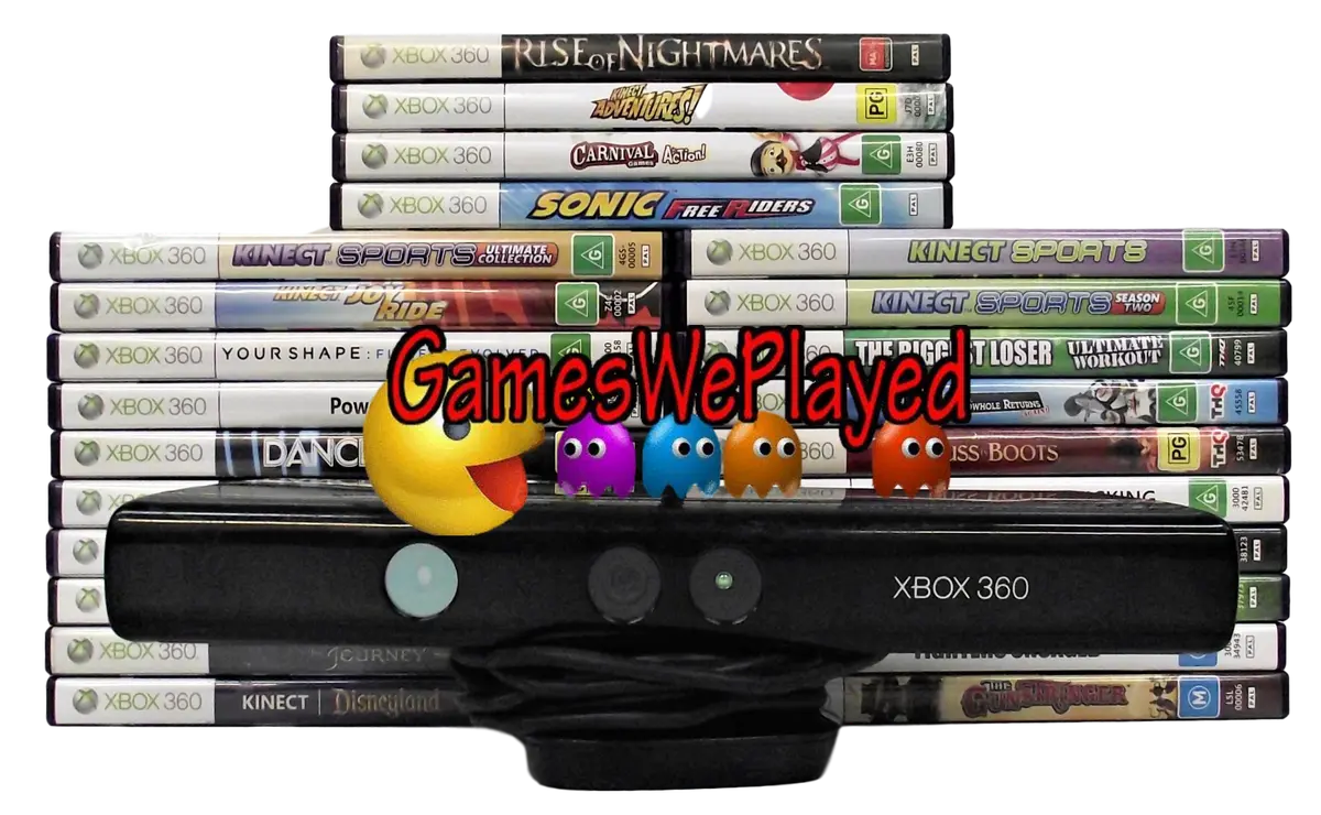 Xbox 360 Kinect Games Microsoft Pal Dropdown Selection (Preowned) 1