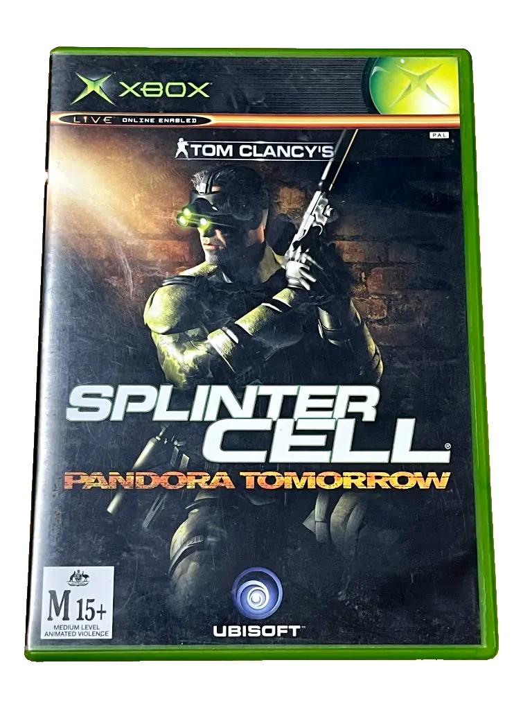 Splinter Cell Pandora Tomorrow Xbox Original Pal *Complete* (Preowned) 1