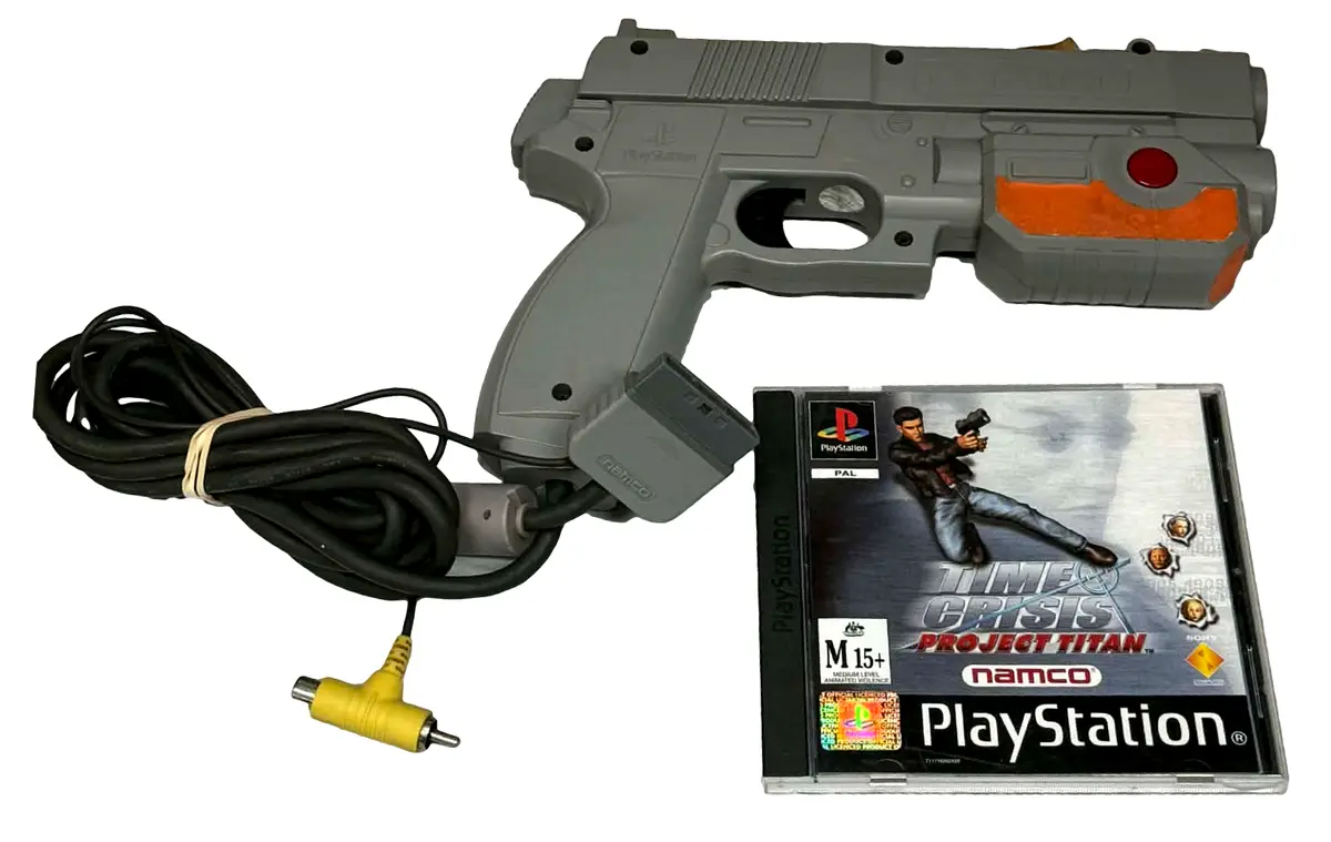 Time Crisis Project Titan Ps1 Pal *Complete* With G-Con 45 (Preowned) 1