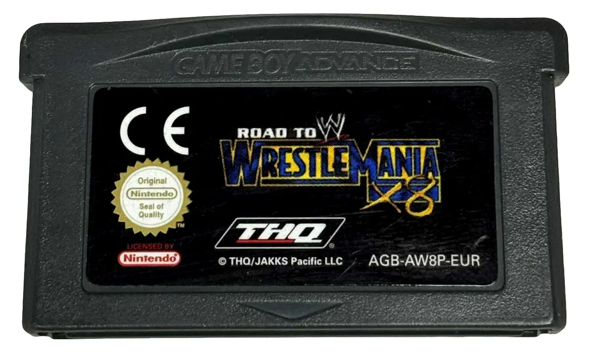 Road To Wrestle Mania X8 Nintendo Gba *Cartridge Only* (Preowned) 1
