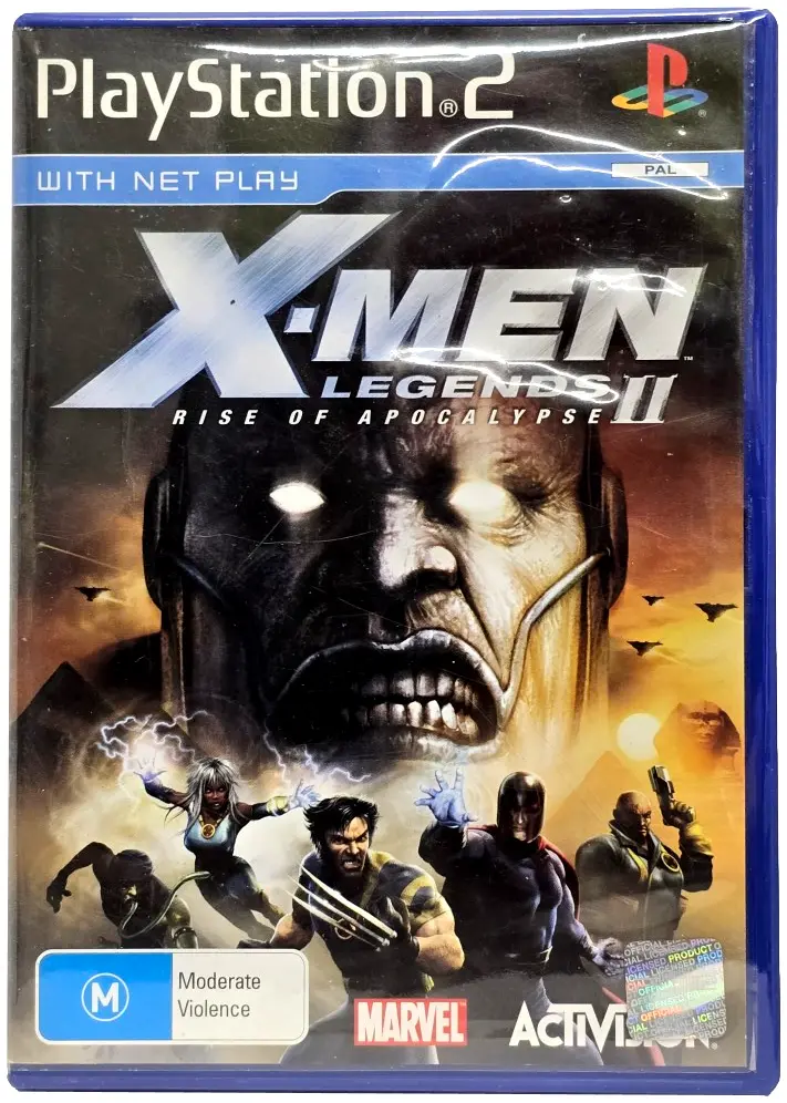 X-Men Legends Ii Rise Of The Apocalypse Ps2 Pal *Complete* (Preowned) 1