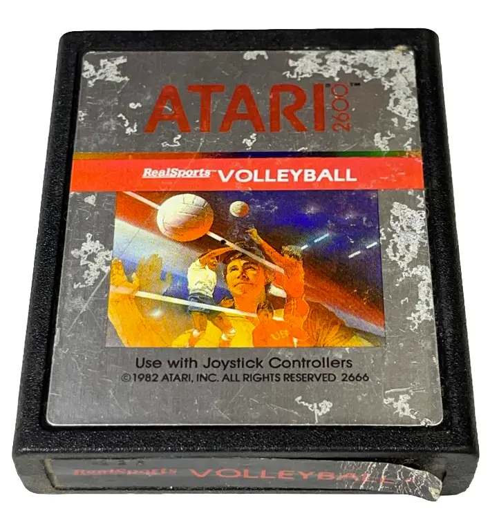 Realsports Volleyball Atari 2600 *Cartridge Only* (Pre-Owned) 1