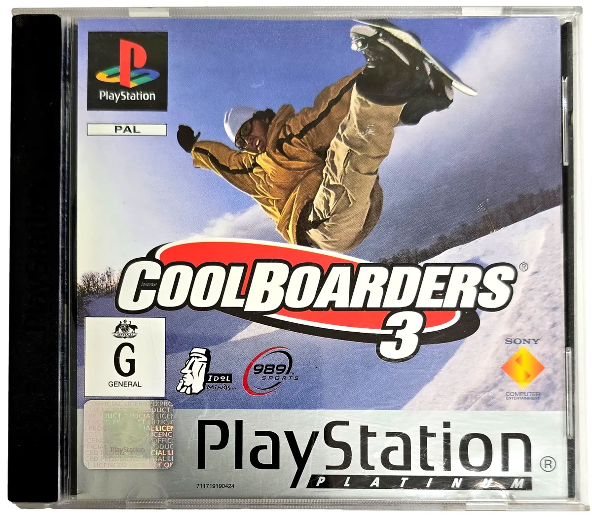Cool Boarders 3 Ps1 Ps2 Ps3 Pal *Complete* (Preowned) 1