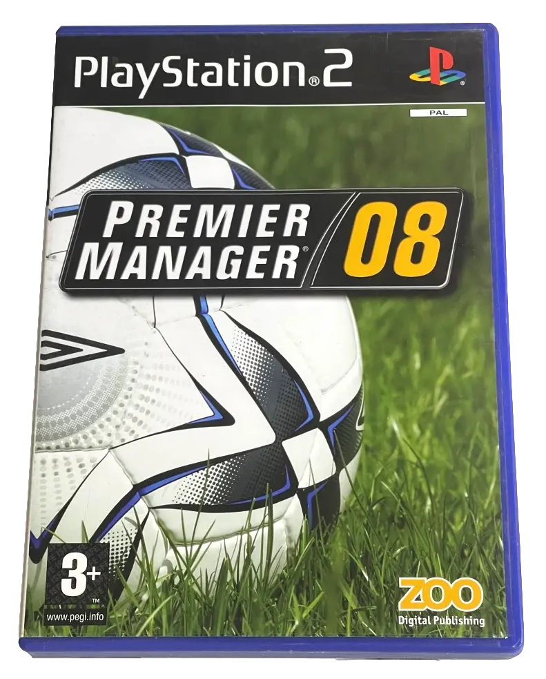Premier Manager 08 Ps2 Pal *Complete* (Preowned) 1