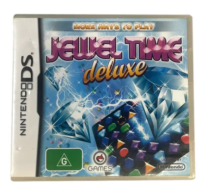 Jewel Time Deluxe Ds 2Ds 3Ds Game *Complete* (Preowned) 1