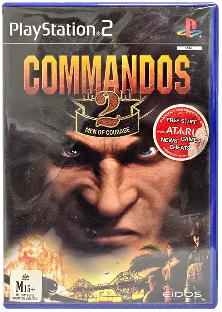 Commandos 2 Men Of Courage Ps2 Pal *Complete* (Preowned) 1
