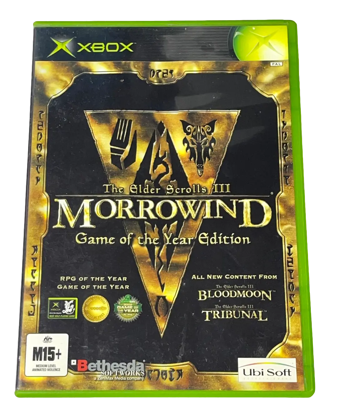 Morrowind The Elder Scrolls Iii Gotye Xbox Original Pal *No Manual Or Map* (Preowned) 1