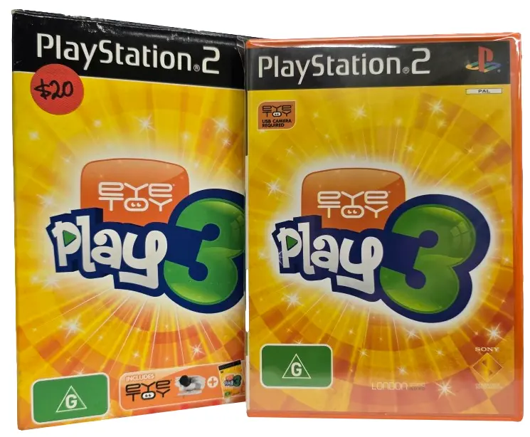 Eye Toy Play 3 Game + Camera Ps2 Pal Boxed Playstation 2 (Preowned) 1