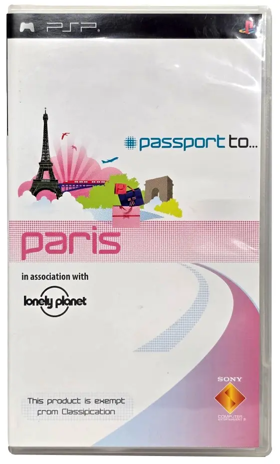 Passport To Paris Sony Psp Game (Preowned) 1