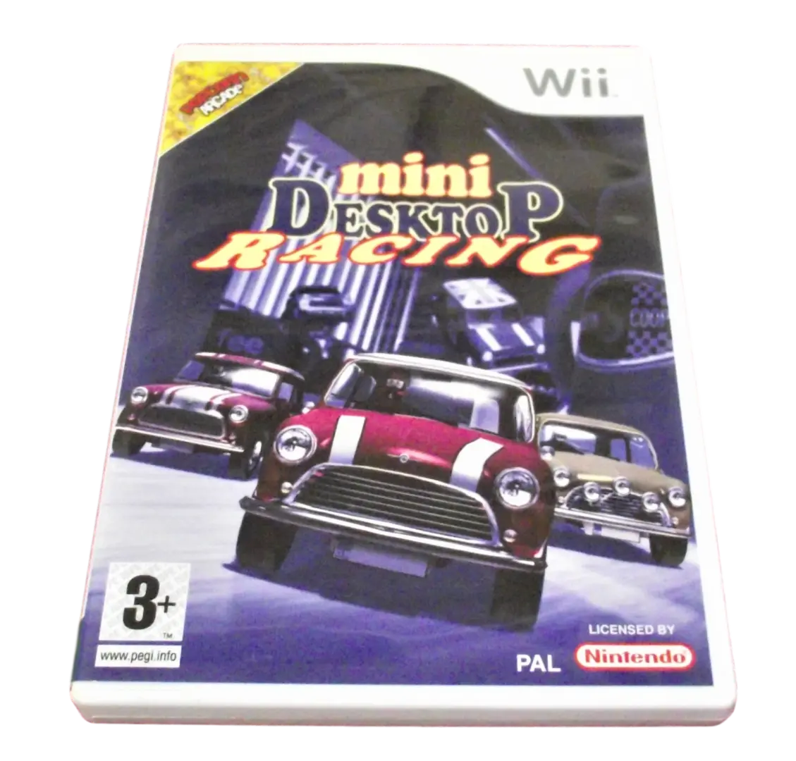 Mini Desktop Racing Nintendo Wii Pal *Complete*  (Preowned) 1
