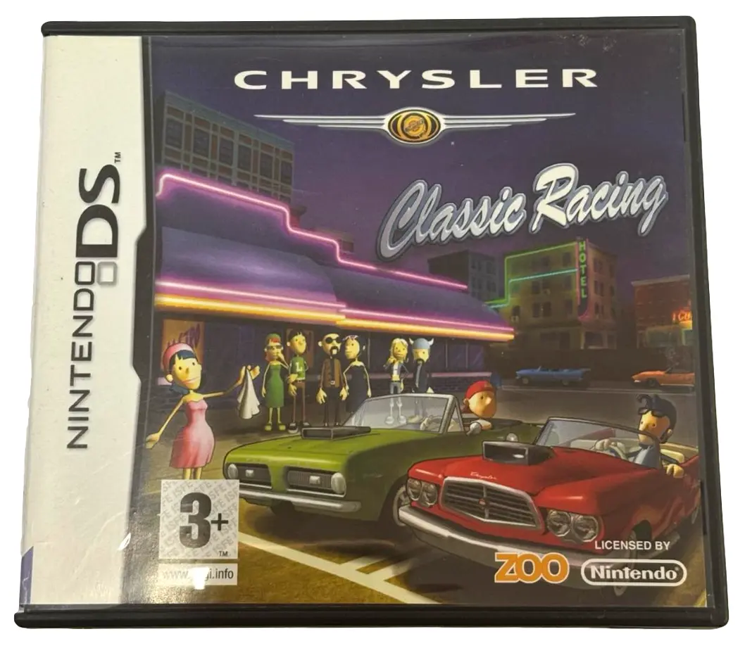 Chrysler Classic Racing Nintendo Ds 2Ds 3Ds Game *No Manual* (Preowned) 1