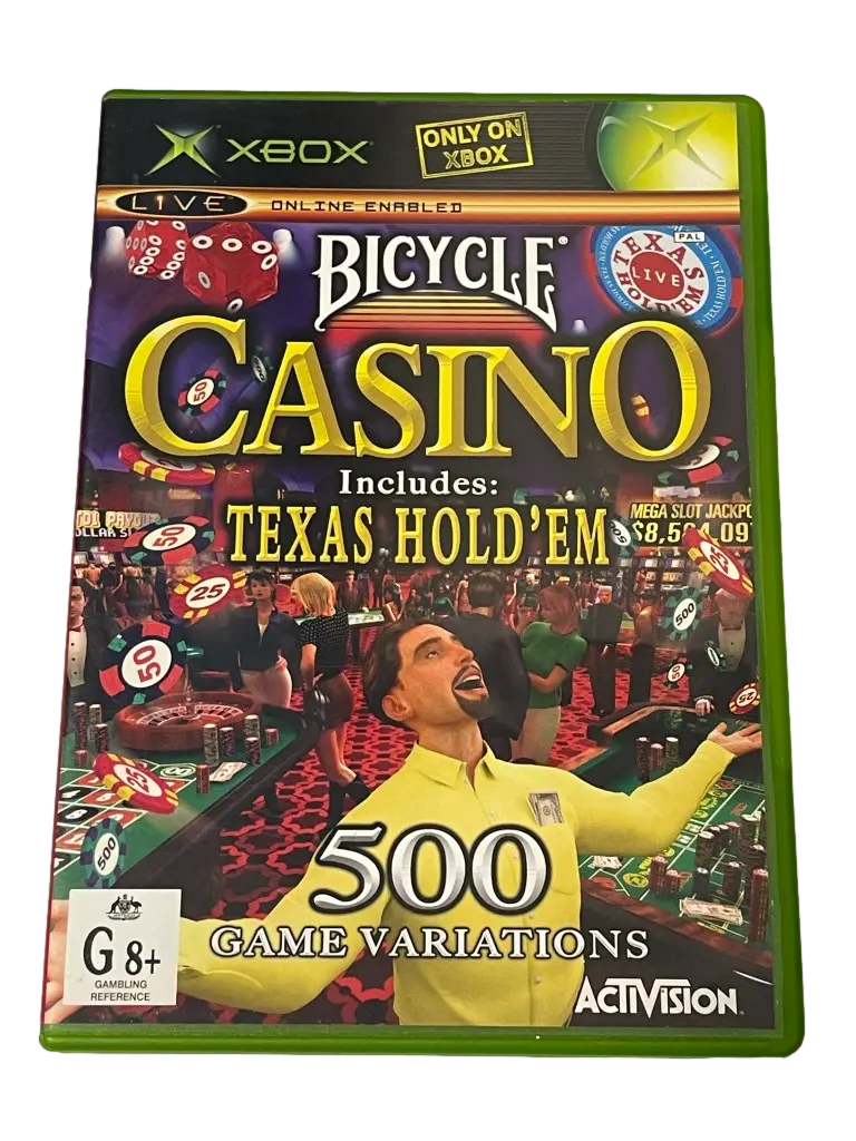 Bicycle Casino Xbox Original Pal *Complete* (Pre-Owned) 1