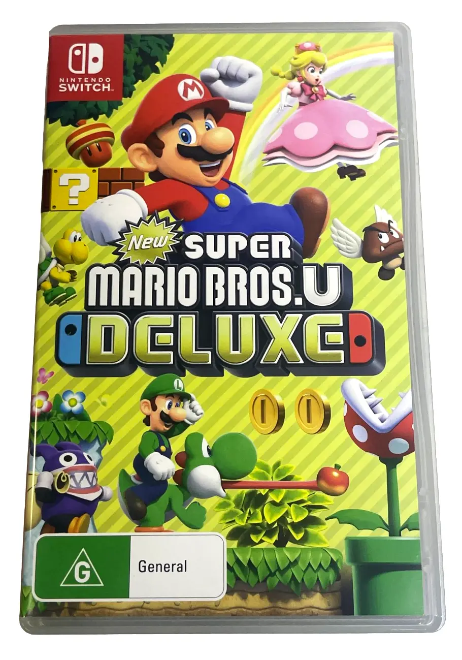 New Super Mario Bros U Deluxe Nintendo Switch (Preowned) 1