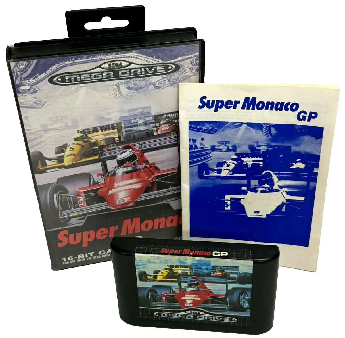 Super Monaco Gp Sega Mega Drive *Complete* (Preowned) 1
