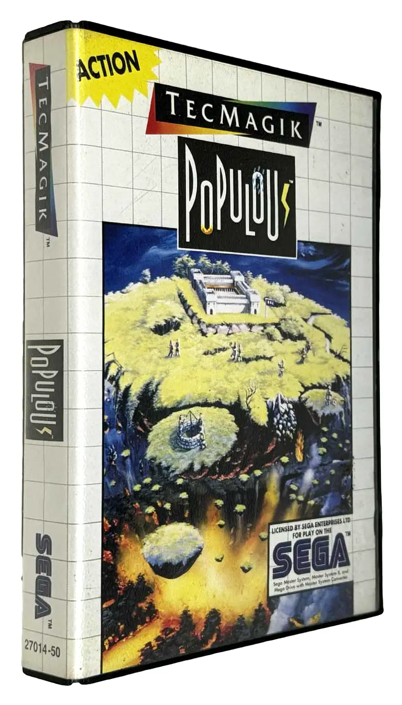 Populous Sega Master System *Complete* (Preowned) 2