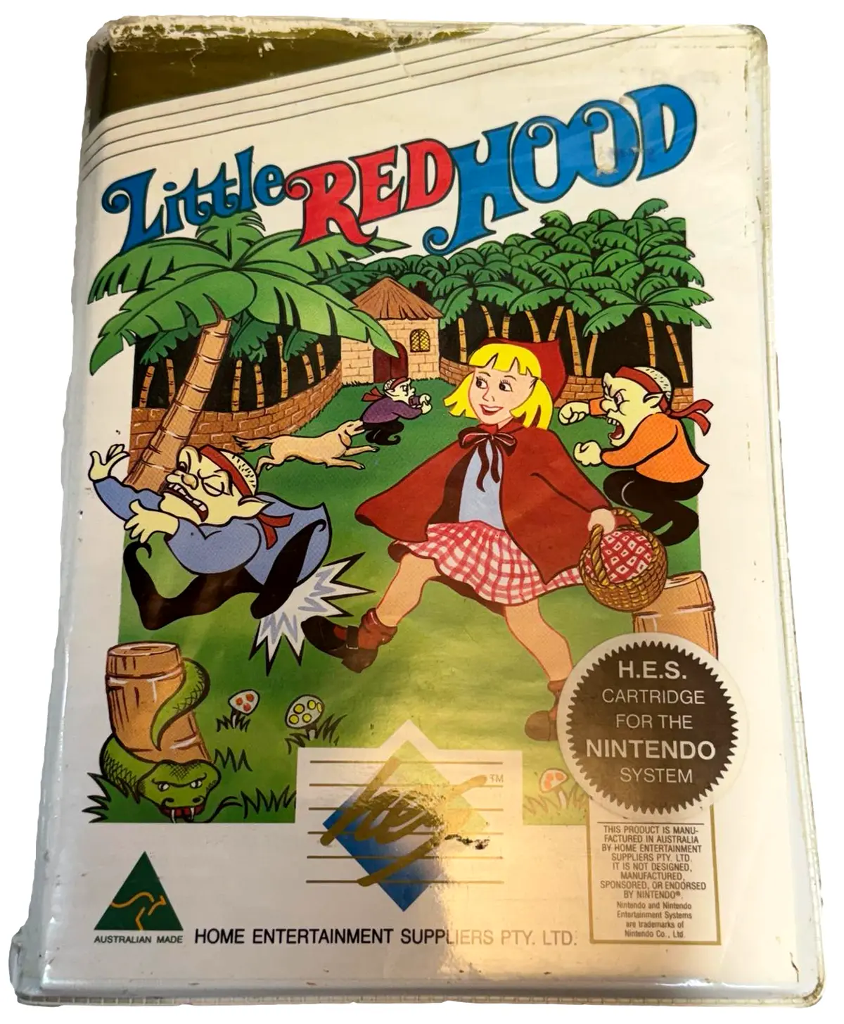 Little Red Hood Nintendo Hes Nes Boxed Pal *Complete* Flat Version #2 (Preowned) 1