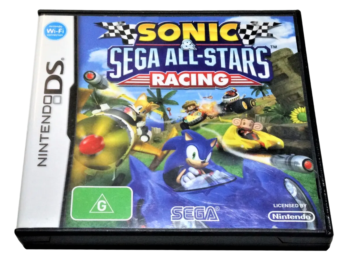 Sonic & Sega All-Stars Racing Nintendo Ds 2Ds 3Ds Game *Complete* (Preowned) 1