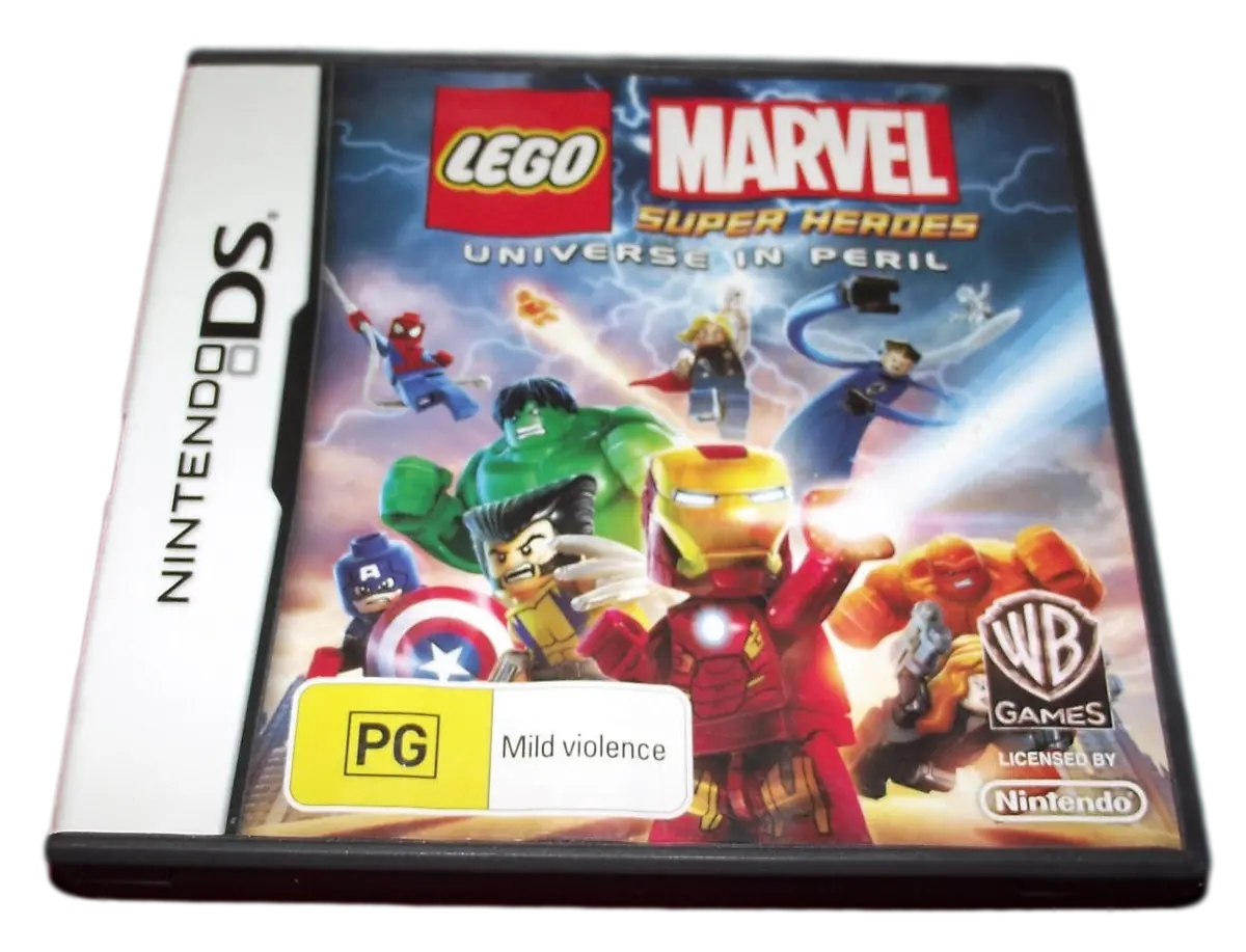 Lego Marvel Super Heroes Universe In Peril Nintendo Ds 2Ds 3Ds Game *Complete* (Pre-Owned) 1
