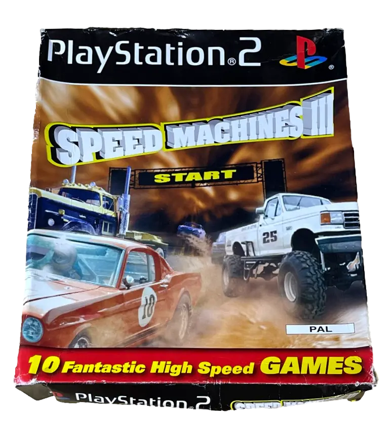 Speed Machines Iii Ps2 Pal *Complete* Brand New "Big Box Edition" 1