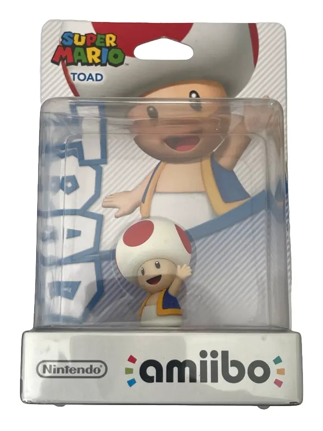 Super Mario Collection Toad Nintendo Amiibo Boxed 1