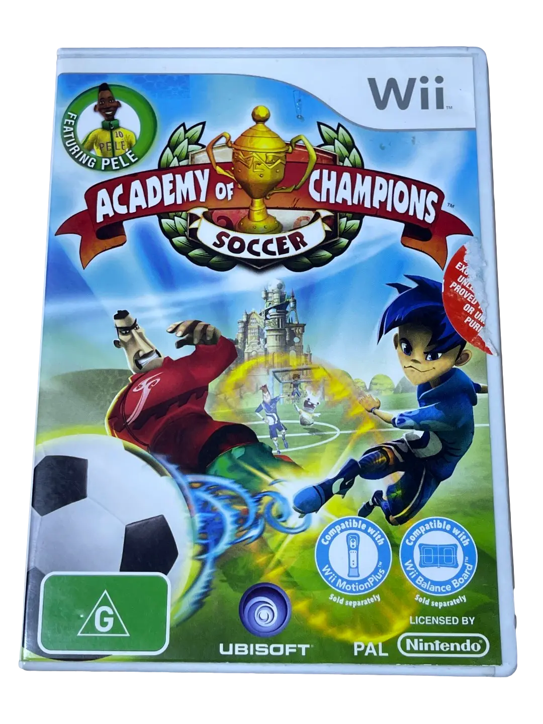 Academy Of Champions Soccer Nintendo Wii *Complete*  Football 1