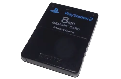 Genuine Black Playstation 2 Ps2 8Mb Memory Card Sony Original  Formatted (Preowned) 1