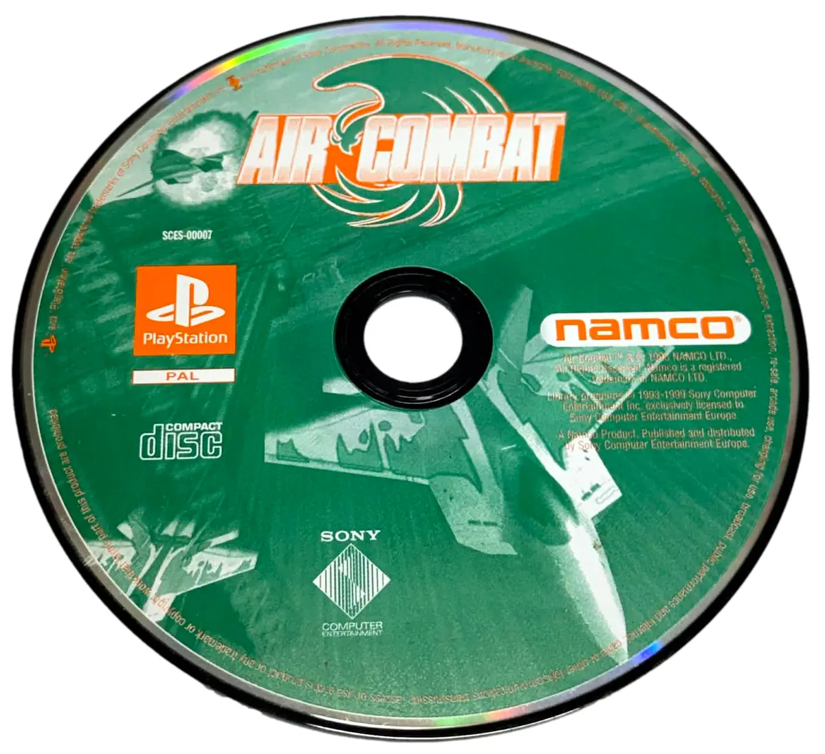 Air Combat Ps1 Ps2 Ps3 Pal *Disk Only* (Preowned) 1