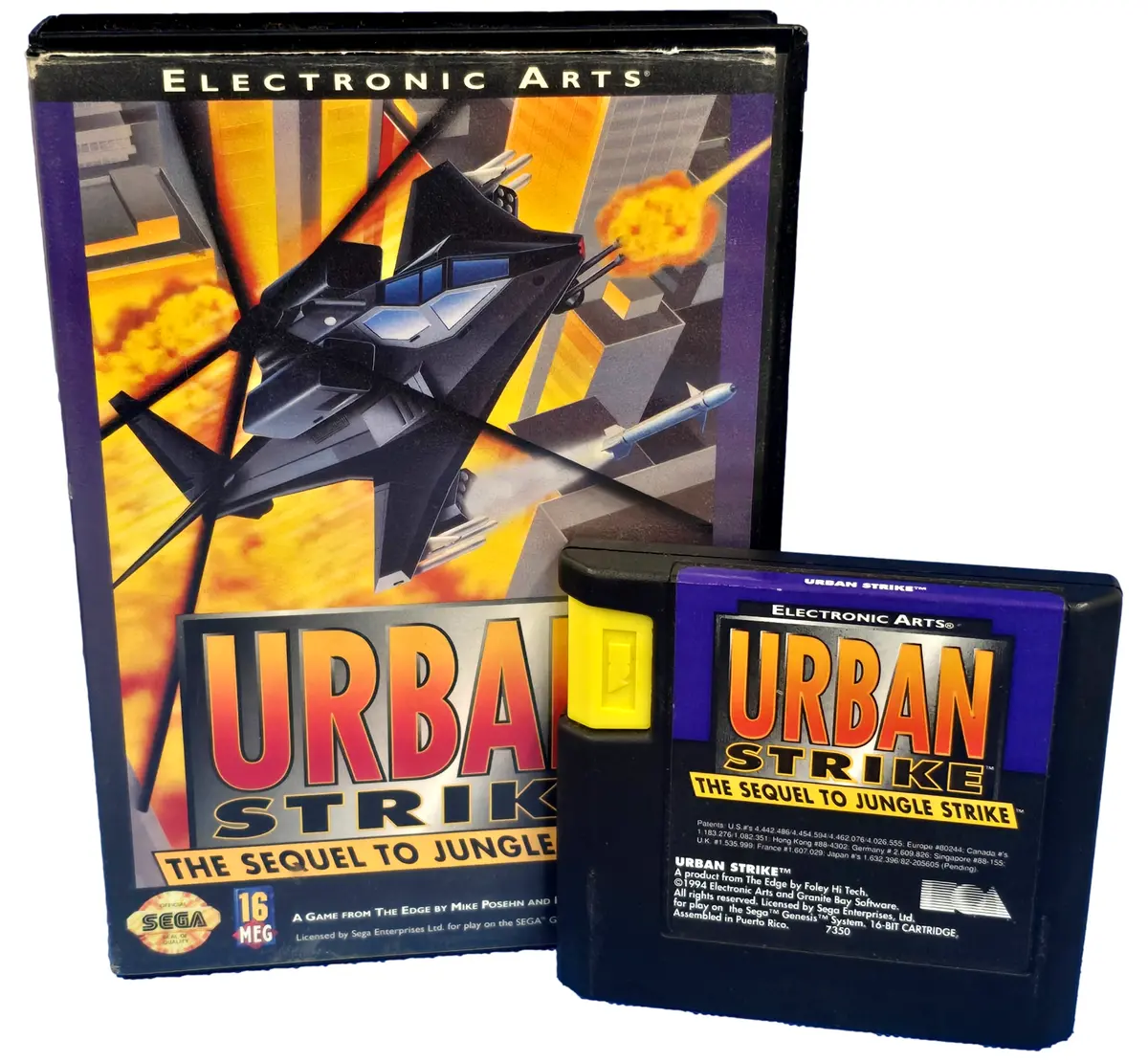 Urban Strike Sega Mega Drive *No Manual* 1