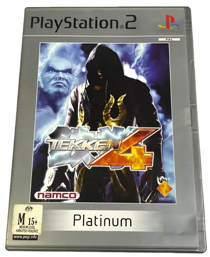 Tekken 4 (Platinum) Ps2 Pal *Complete* (Preowned) 1