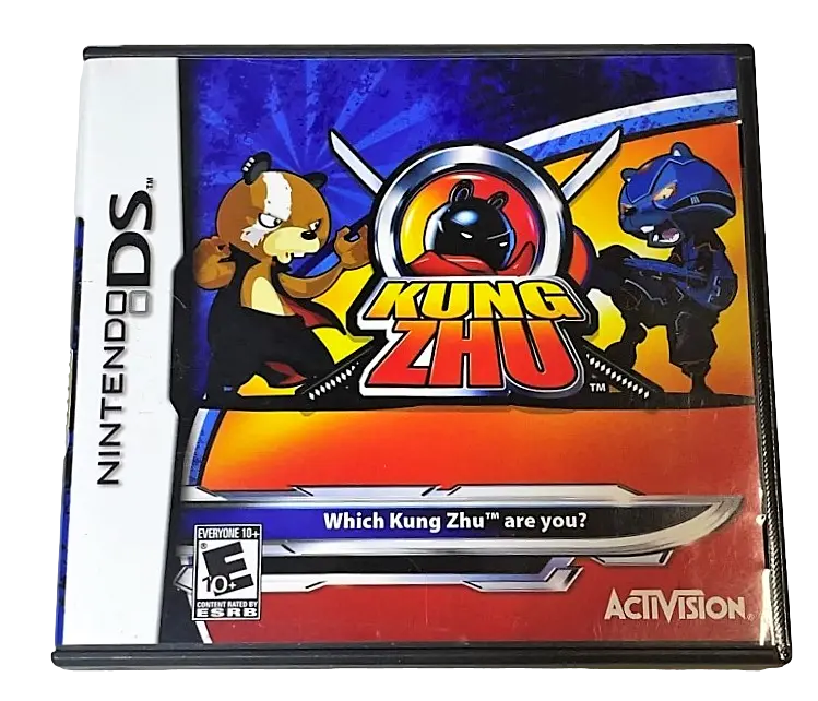 Kung Zhu Nintendo Ds 2Ds 3Ds Game *Complete* (Pre-Owned) 1
