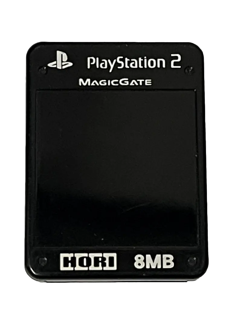 Black Hori Magic Gate Ps2 Memory Card Playstation 2 8Mb (Preowned) 1