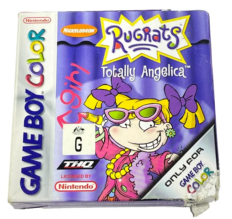 Rugrats Totally Angelica Nintendo Gameboy Boxed *Complete* (Preowned) 1