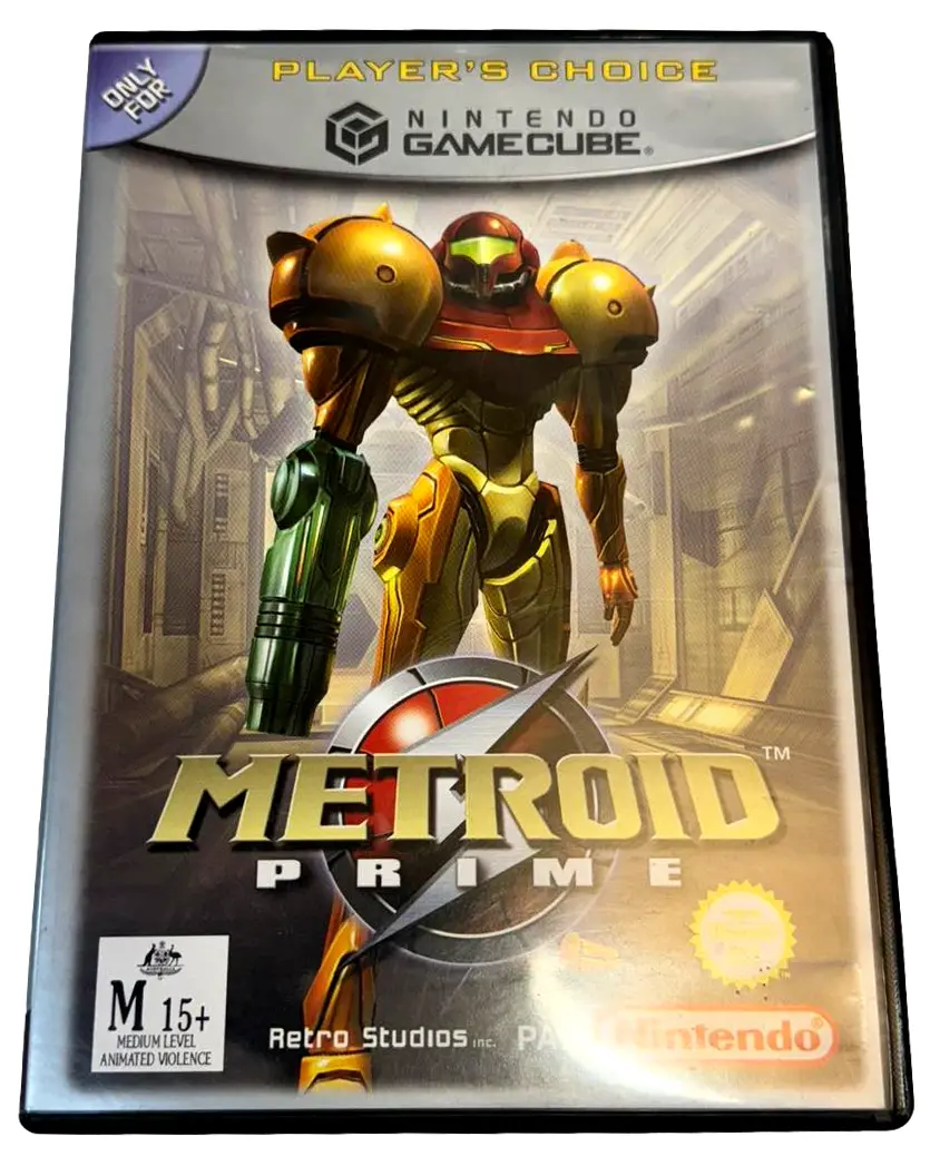 Metroid Prime Nintendo Gamecube Pal *Complete* (Players Choice) (Preowned) 1