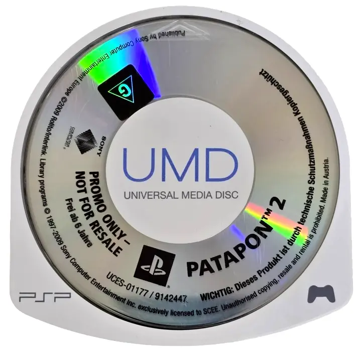 Patapon 2 Promotional Disc Full Game Sony Psp Game Disc Only (Preowned) 1