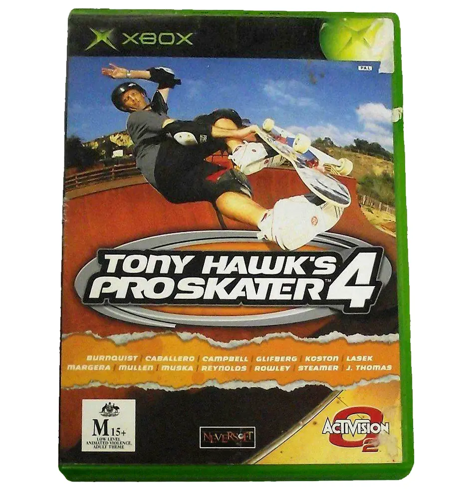 Tony Hawk's Pro Skater 4 Xbox Pal *Complete* (Preowned) 1