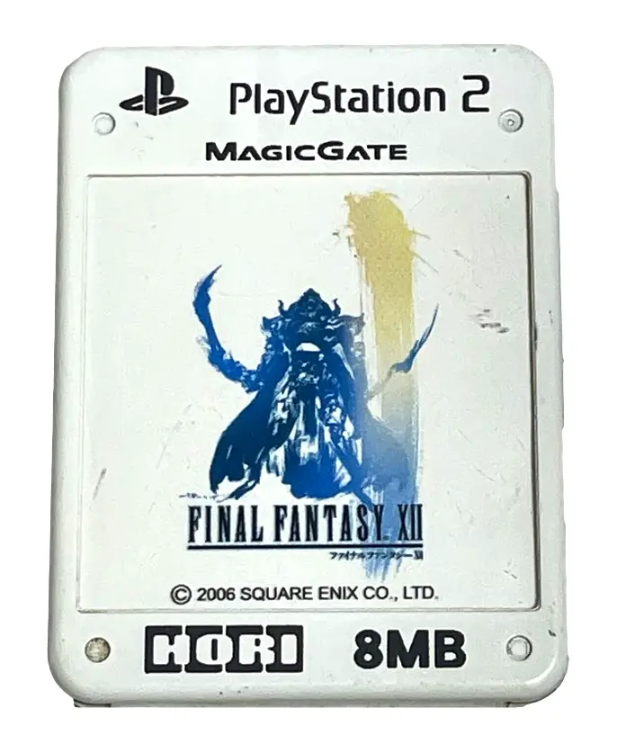 Final Fantasy Xii Hori Magic Gate Ps2 Memory Card Playstation 2 (Preowned) 1