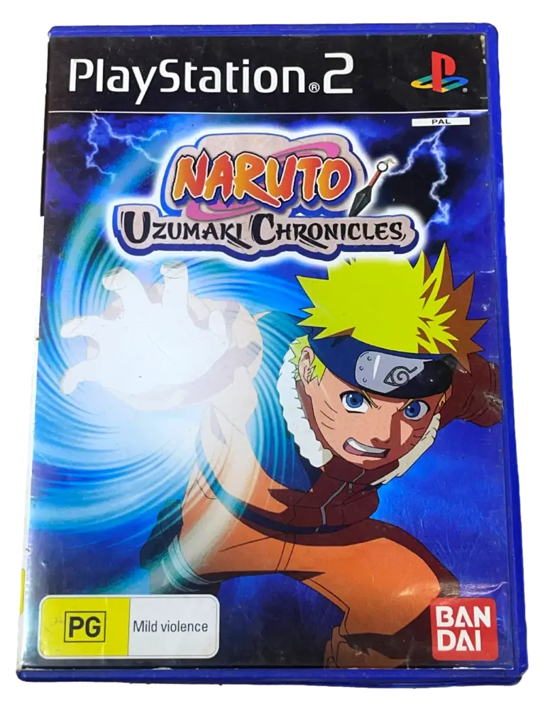 Naruto Uzumaki Chronicles Ps2 Pal *No Manual* (Preowned) 1