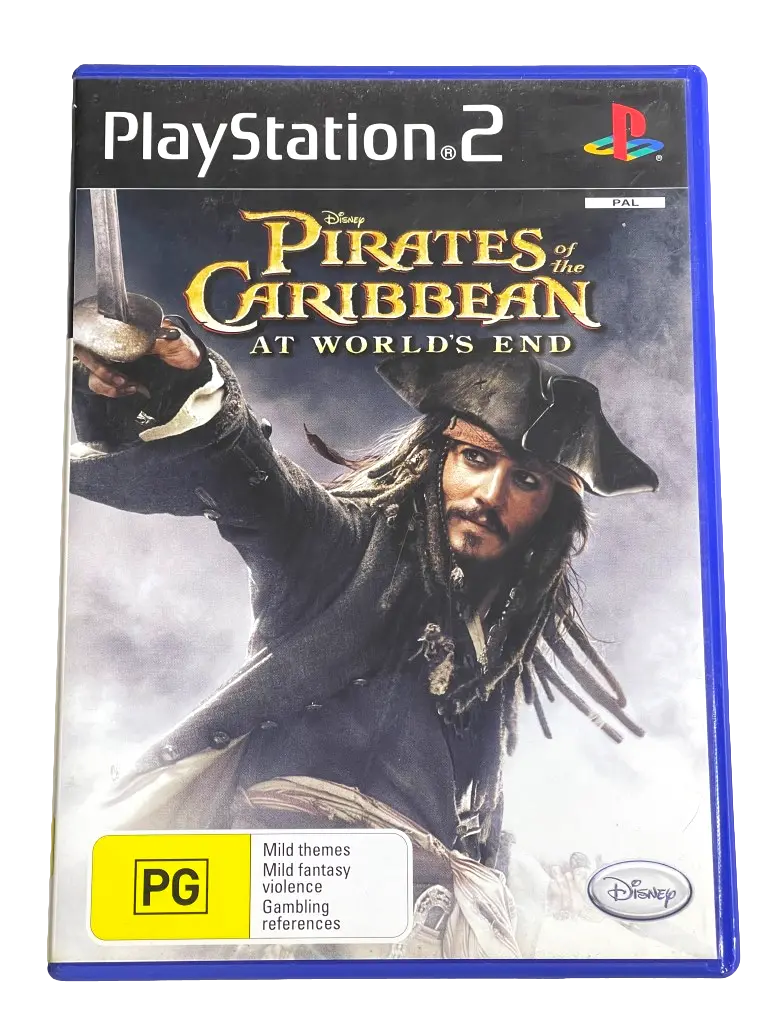 Disney Pirates Of The Caribbean: At World's End Ps2 Pal *Complete* (Preowned) 1