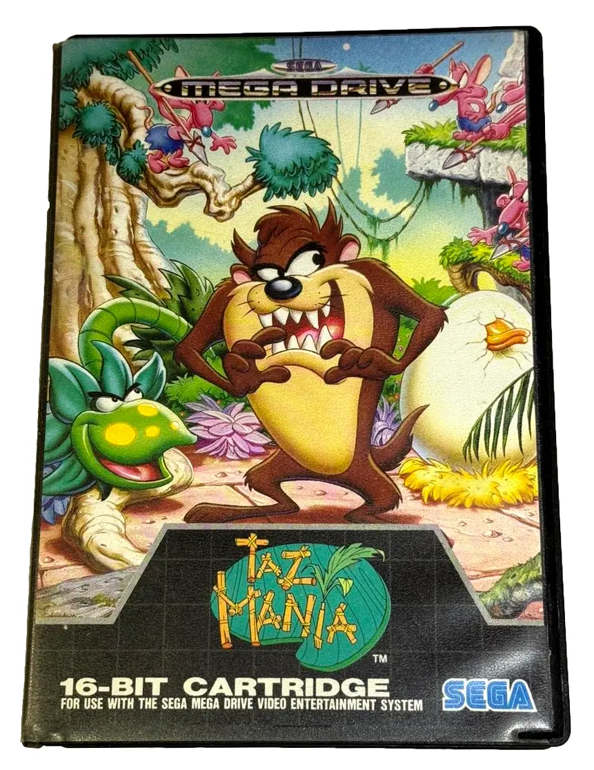 Taz-Mania Sega Mega Drive Pal *No Manual* (Preowned) 1