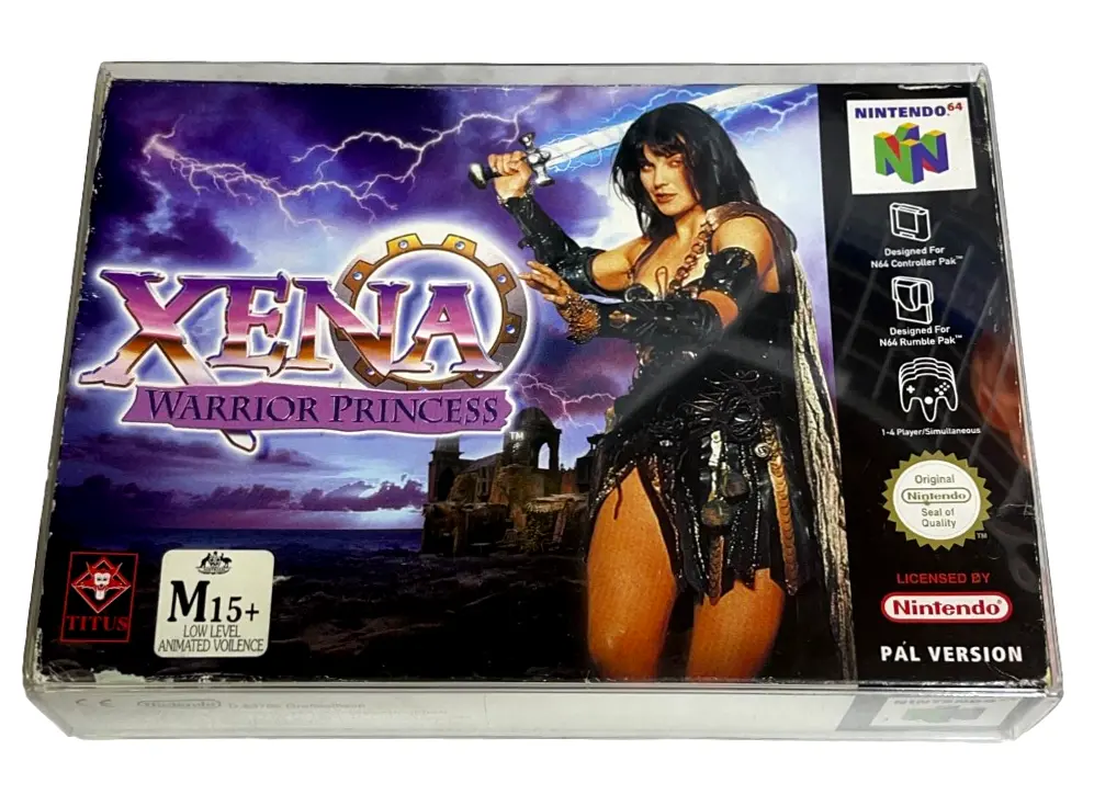 Xena Warrior Princess Nintendo 64 N64 Boxed Pal *No Manual* (Preowned) 2