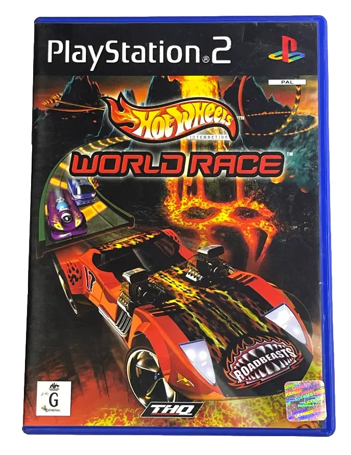 Hot Wheels World Race Ps2 Pal *Complete* (Preowned) 1