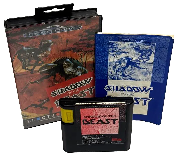 Shadow Of The Beast Sega Mega Drive Pal *Complete* (Preowned) 1